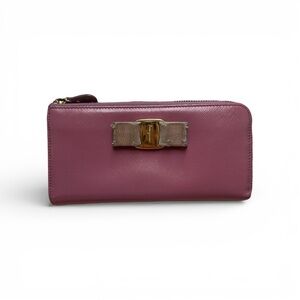 Salvatore Ferragamo Vara Ribbon Long Wallet